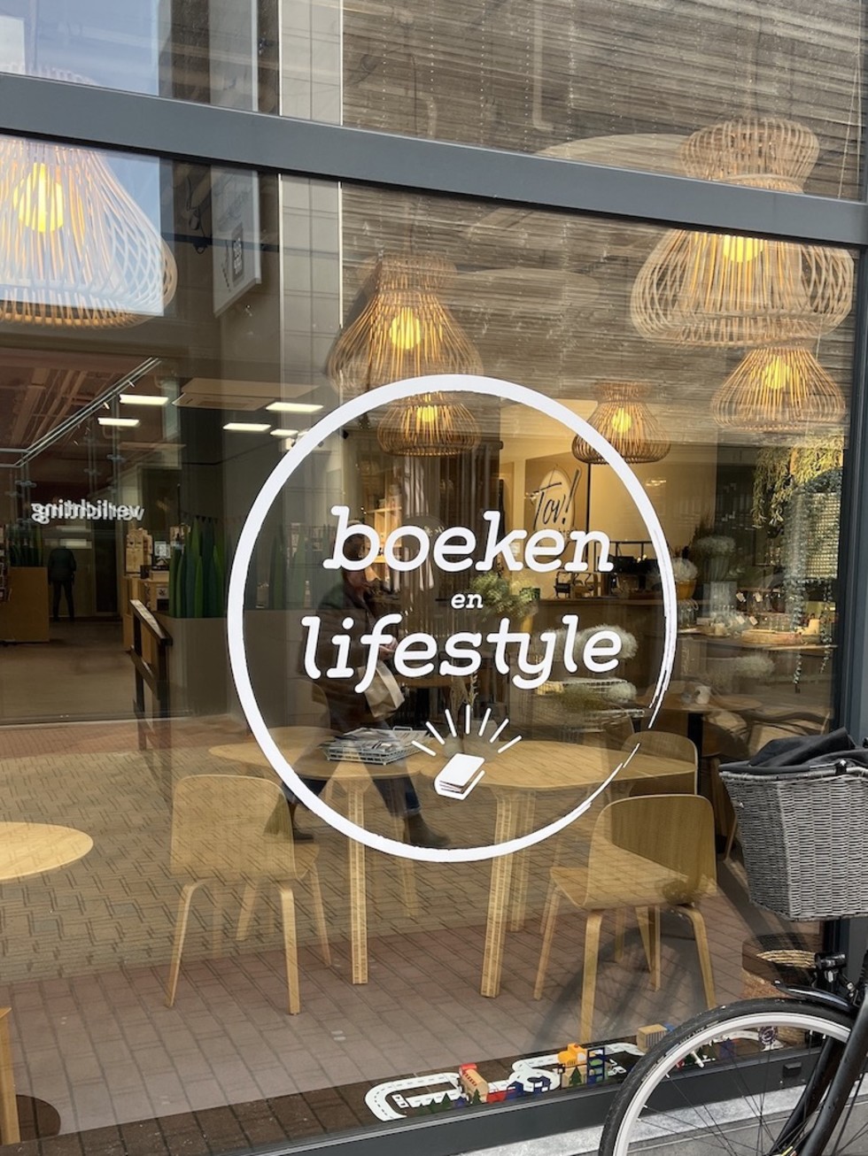 Boeken en Lifestyle raambestickering